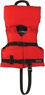 Onyx Infant & Child Life Jacket – USCG Approved General Purpose Vest for Boating, Water Sports & Safety – Fits Infants/Children Under 50lbs