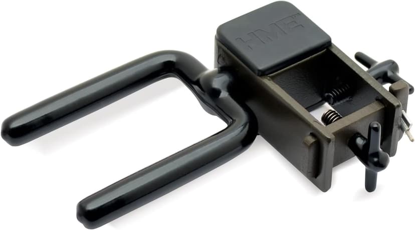 HME High-Quality Durable Reliable Versatile Easy-to-Install Universally Mountable Hunting Tree Stand Bow Holder - 360 Fork Rotation, Rock solid attachment