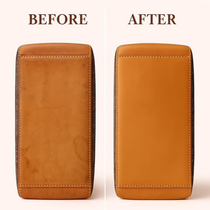 Leather Hero 2-in-1 Purse Cleaner & Conditioner – Leather Cream for Handbags, Designer Bags, Faux & Saffiano Leather – Non-Greasy, Won’t Darken, Safe for Purses, Jackets & More