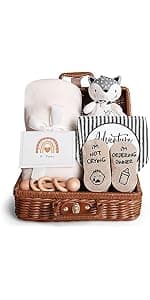 New Mom Gifts, 11PCS New Mom Care Package After Baby, Baby Shower Gifts for Mommy To Be, Gift For Expecting Mother, Pregnancy Gift Basket Essentials, First Time Mothers Day Birthday Gifts for Women