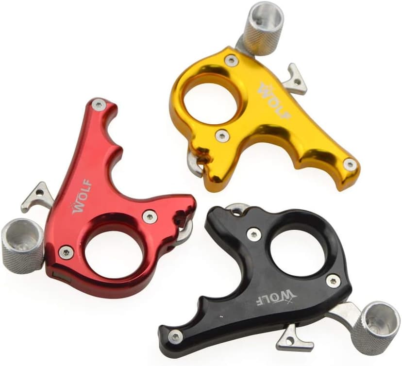 SHARROW Archery Release Aids 3 Fingers Compound Bow Release Aids Gear Compound Bow Accessory