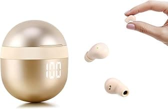 Nsiucion Smallest Sleep Earbuds for Side Sleepers, [Upgrade 2026 Version] Ultra-Comfort & Lightweight Wireless Mini Sleep Headphones, No Low Battery Beep Noise Isolation Ear Buds for Sleeping Working