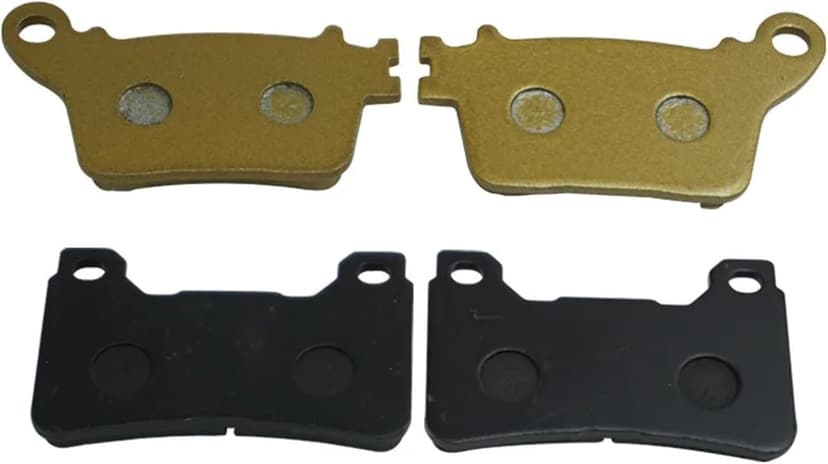 Front And Rear Brake Pads For Motorcycle Models 2006-2016 1000cc Sport Bikes 2009-2016 Adjustable Performance Brake Components(GRAY)