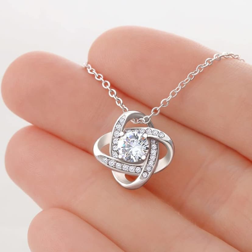 To My Mom Necklace Gifts Meaningful Gift to Mom from Son Without You There Is No Me – I Love You Necklace, Sentimental Mother's Day Gift for Mom from Son, Unique Moms Birthday Gift Ideas