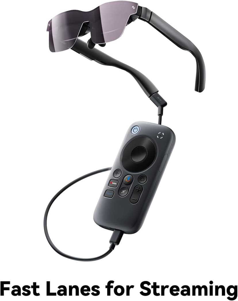 RayNeo Pocket TV - Certified Portable GTV Device, (Not for Netflix) Companion AR/XR Glasses Air 3s/Air 2s/Air 2, WiFi-Enabled Portable Smart TV, with Mutiple TV/Movie Series