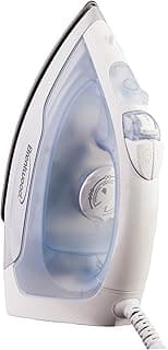 Brentwood MPI-52 Non-Stick Steam Iron, White
