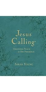 Jesus Calling, Padded Hardcover, with Scripture References: Enjoying Peace in His Presence (A 365-Day Devotional)