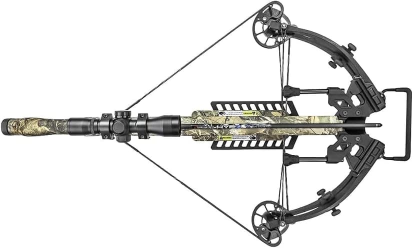 Killer Instinct Fierce 405 Crossbow Package. The Fierce 405 is the Best Crossbow for Hunting Whether Your A Seasoned Veteran Or Training Your Kids for Their First Time Out.