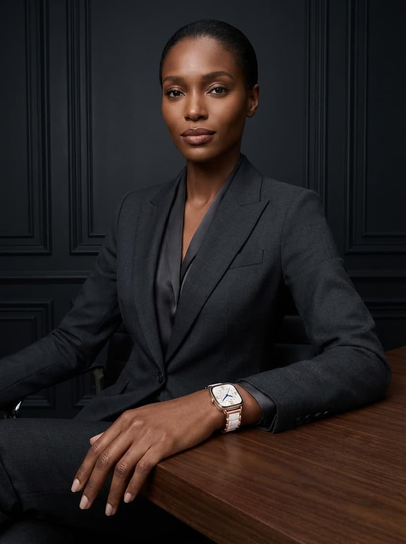 V.R.HOPE Apple Watch Band for Women 38mm 40mm 41mm 42mm Fashion Rose Gold Stainless Steel Metal Strap with Resin Inlay, Fashion Bracelet Compatible with iWatch Series 11/10/9/8/7/6/5/4/3/2/1/SE (Fluorescent White+Rose Gold)