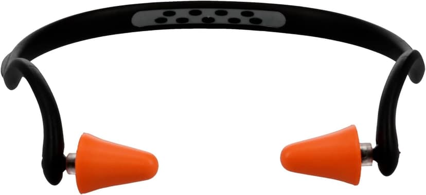 Walker's Pro-Tek Earplug Band 25dB NRR Passive Hearing Protection Shooting Hunting Soft Adaptable Foam Plugs w/Comfortable Neckband, Extra Pair of Ear Tips Included