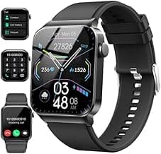 Smart Watch for Men Women(Answer/Make Calls), 2026 New 1.85" HD Smartwatch, Fitness Tracker with 110+ Sport Modes, IP68 Waterproof, Heart Rate/Sleep/Step Monitor, Activity Tracker for Android iOS