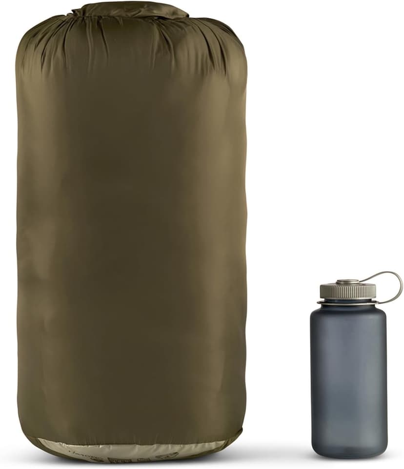 Kelty Wayback Flannel Lined Sleeping Bag, Built in Blanket, Traditional Rectangle Shape, Organic Flannel Cotton Liner, Dual Locking Slide Zips