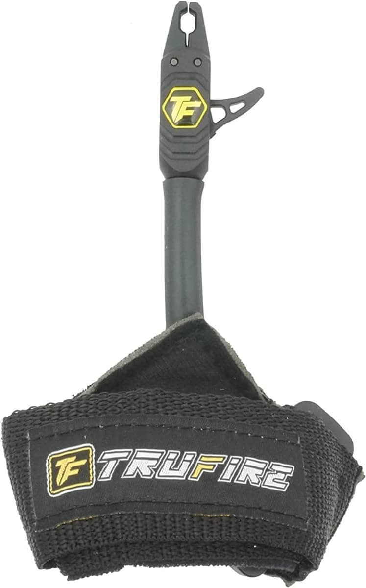 Tru-Fire Patriot Archery Compound Bow Release - Adjustable Black Wrist Strap