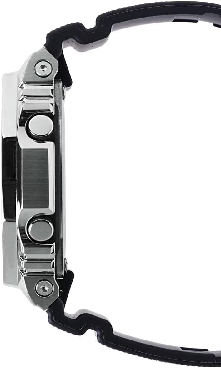 Casio G-Shock G-Steel Solar Connected Green Dial Black Resin Strap Watch - GBM2100A-1A3