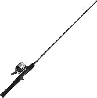 Zebco 33 Micro Spincast Reel and 2-Piece Fishing Rod Combo, 4.5-Foot Rod with Bonus Tackle Pack, QuickSet Anti-Reverse Fishing Reel with Bite Alert