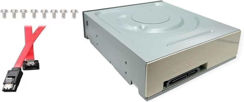 BestDuplicator Lite-On Dual-Layer SATA DVD±RW Optical Drive with Installation Kit for Reading and Writing CDs and DVDs on Desktop Computers, Servers, and Workstations