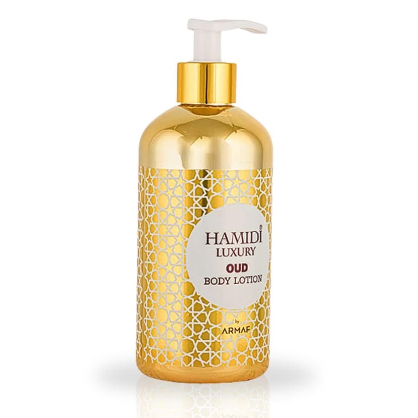 Hamidi Luxury Oud Body Lotion For Women 500ML (16.9 OZ) Ultra Moisturizing Lotion For Dry Skin Nourishing And Replenishes Dry Skin A Sweet Fragrance, Body Lotion for Radiant & Glowing Skin