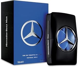 Mercedes-Benz Man - Elegant Fragrance With Sensual, Floral, Woody Notes - Mesmerize The Senses With Original Luxury Men’s Eau De Toilette Spray - Endless Day Through Night Scent Payoff - 1.7 OZ