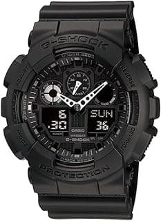 Casio G-Shock GA100-1A1 | Men's Tough Analog-Digital Watch | 200M Water Resistant | Shock & Magnetic Resistant | Sporty & Rugged Design