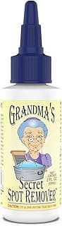 Grandma's Secret Spot Remover - Chlorine, Bleach and Toxin-Free Stain Remover - Stain Remover for Clothes - Fabric Stain Remover Removes Oil, Paint, Blood and Pet Stains – 2 Ounce