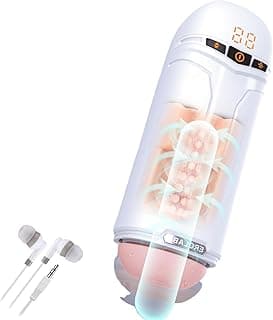 Men's Growth Pump with Strong Suction Men Vacuum Pump with ED Screen Powerful Electric Vacuum Pump Inch, Adjustable Men's Underwear Set Training Tools to Be a Bigger Men 458CF-1