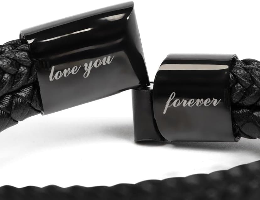 To My Son Bracelet Gift From Mom & Dad | Gifts for Son, Teen Boys for Birthday, Graduation, Christmas & Easter | Beautiful Cuban Cross Bracelet with Heartfelt Message Card & Gift Box