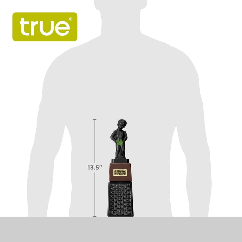 True Bonny Boy Liquor Dispenser, Novelty Drink Dispenser for Whiskey, Bourbon, Vodka, Gin, and Spirits, Fun Bar Cart Accessories for Home Bar, Man Cave, or Liquor Cabinet Decor, 16 oz, Set of 1