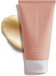 Summer Fridays Babymoon Belly Balm - Nourishing Balm + Body Moisturizer Enriched with Calendula Oil + Vitamin E to Help Reduce the Appearance of Stretch Marks and Dry Skin (5 Fl Oz) B09S2K1R7X