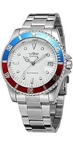 MASTOP Mens Automatic Mechanical Watches Stainless Steel Waterproof Luxury Automatic Watch for Men Top Brand Reloj Automático para Hombre