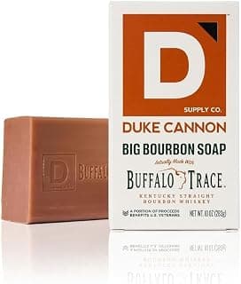 Duke Cannon Supply Co. Extra Large Bar Soap - Men's Natural Bar Soap With A Masculine Scent - Big American Bourbon Scented - All Skin Types - Hydrating Big Brick of Soap - Bourbon,10 oz B0DVMHBV8Q