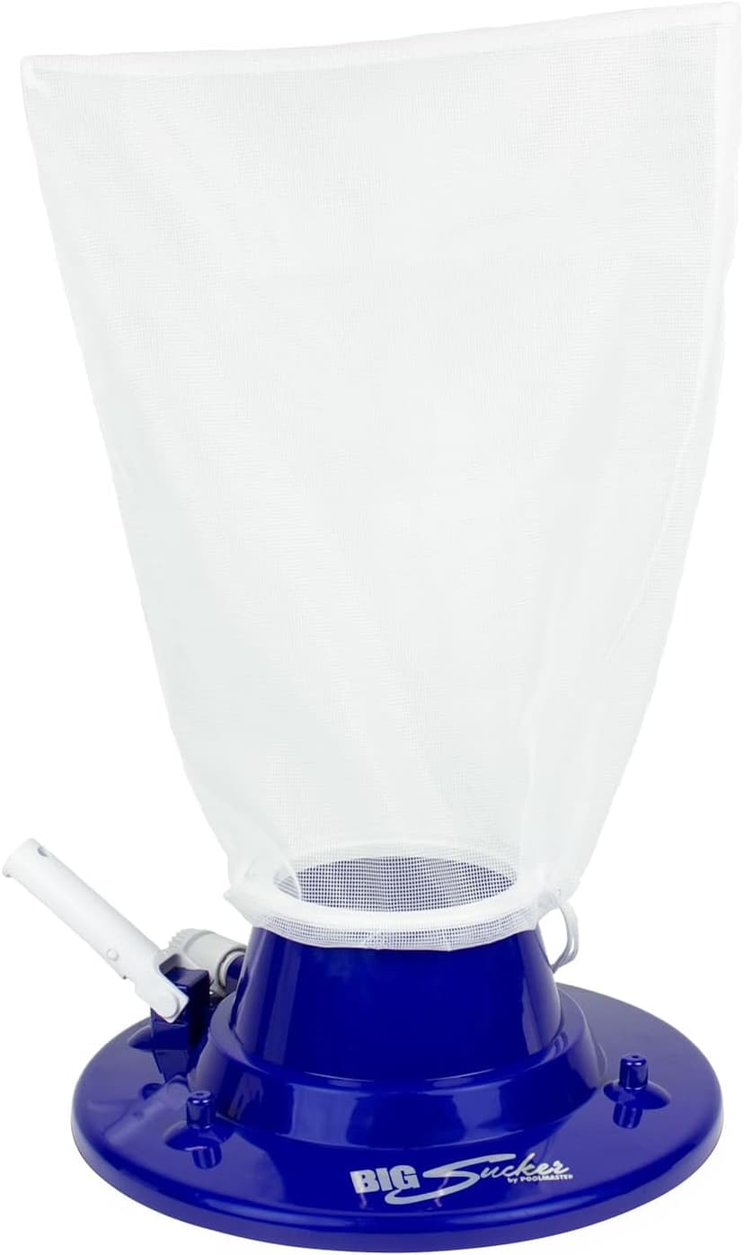 Poolmaster 28300 Big Sucker Manual Swimming Pool Leaf Vacuum Head, Blue