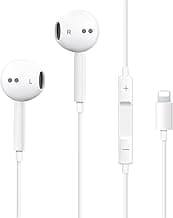 Headphones for iPhone Earbuds with Built-in Microphone & Volume Control, Wired Earphones Compatible with iPhone 14/13/12/11 Pro Max/Xs Max/XR/X/7/8 Plus