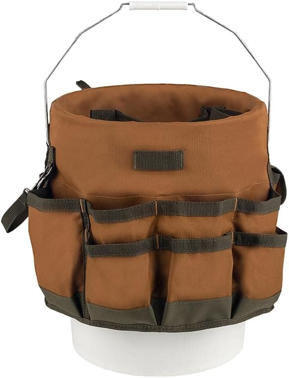 Bucket Boss The Bucketeer Bucket Tool Organizer in Brown, 10030