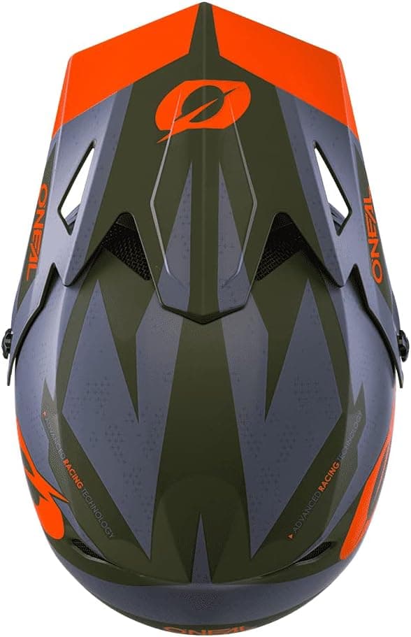O'Neal Sonus Deft Mountain Bike Helmet Olive/Orange MD