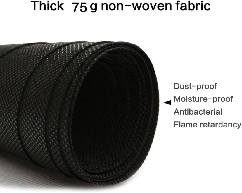W 39inch by L 118inch Upholstery Cambric Dust Cover Fabric Replacement,Bottom Cloth Nonwoven Dust Cover for Chairs,Underside of Upholstered Furniture