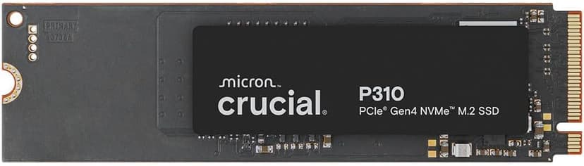 Crucial P310 1TB SSD, PCIe Gen4 NVMe M.2 2280, Up to 7,100MB/s, for Laptop, Desktop (PC), & Handheld Gaming Consoles, Includes Acronis Data Recovery Software, Solid State Drive - CT1000P310SSD801