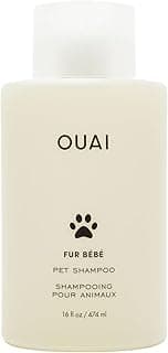 OUAI Fur Bébé Pet Shampoo, Mercer Street Scent - Dog Shampoo and Coat Wash for Hydrating, Cleansing and Adding Shine - Pet Supplies by OUAI (16 Fl Oz)