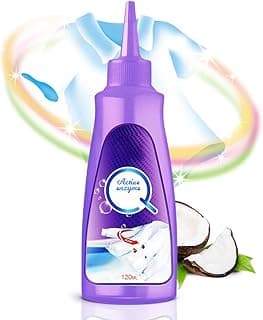 Active Enzyme Laundry Stain Remover, 2025 New White Shirt Garment Stubborn Stain Cleaner Oil Remover, Active Enzyme Clothing Stain Remover Collar Stain Removal Spray (1)