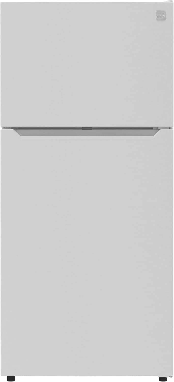 Kenmore 30" Top Mount Refrigerator with Freezer - Adjustable Shelving, Humidity-Controlled Crispers, LED Lighting, ENERGY STAR Certified, Garage Ready, 20.2 cu. ft. Capacity - White