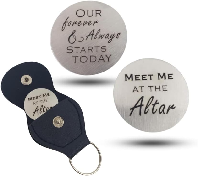 Gift to Groom From Bride on Wedding Day - Future Husband Gift, Pocket Hug Token