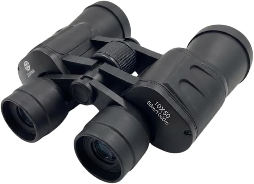 10x50 Magnification Professional High-Power Binoculars for Adults – HD Vision with 50mm Objective Lens, K9 Prism, Durable Design for Bird Watching, Hunting, Stargazing, Sports & Outdoor