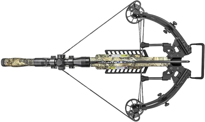Killer Instinct Fierce 405 Crossbow Package. The Fierce 405 is the Best Crossbow for Hunting Whether Your A Seasoned Veteran Or Training Your Kids for Their First Time Out.