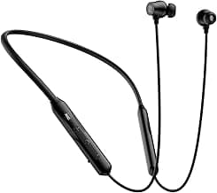 Rythflo Active Noise Cancelling Headphones, Wireless V5.3 Bluetooth Headphones with 3 AI Mics ENC, in-Ear Magnetic Neckband Earbuds 60Hrs Playtime,IPX6 Sweatproof ANC Headsets for Travel Home Office