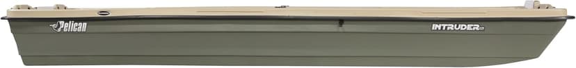 Pelican - Boat Intruder 12 - Jon Fishing Boat - 12 ft. - Great for Hunting/Fishing, Khaki/Beige