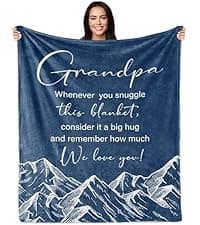 Gifts For Men, Funny Gifts For Men, Fathers Day Birthday Gift For Him, Best Older Man Gift Ideas, Unique Gag Present For Male Grandpa Dad Husband, Cool Fun Retired Gift For Man 60"X50" Blanket