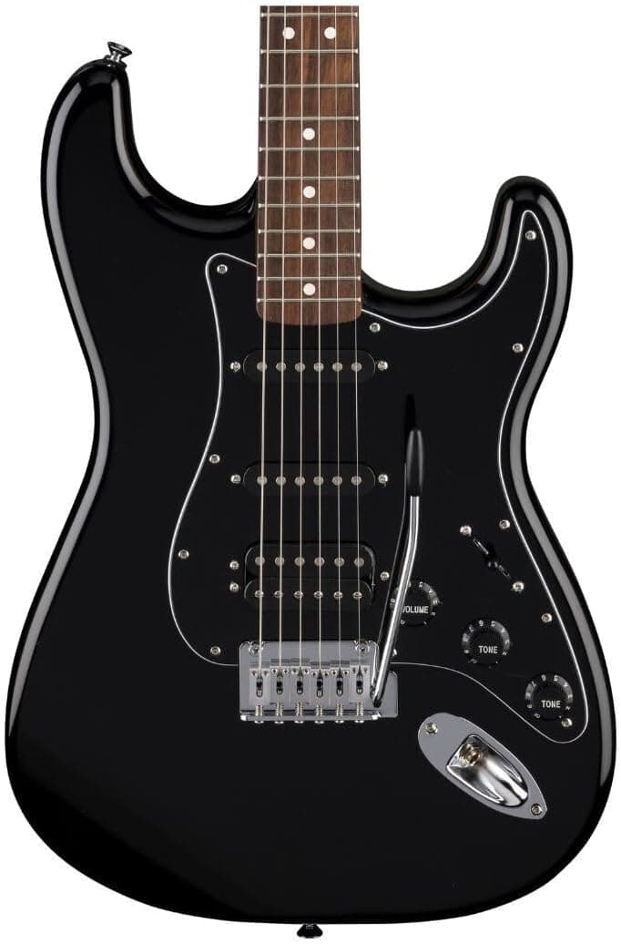 Fender Standard Stratocaster HSS Electric Guitar - Black