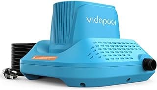 1/2 HP Pool Cover Pump Automatic On Off, Submersible Sump Pump Inground/Above Ground, 2169 GPH Water Removal Pump with 25 Feet Power Cord for Swimming Pool, Pond, Basement, Window Well