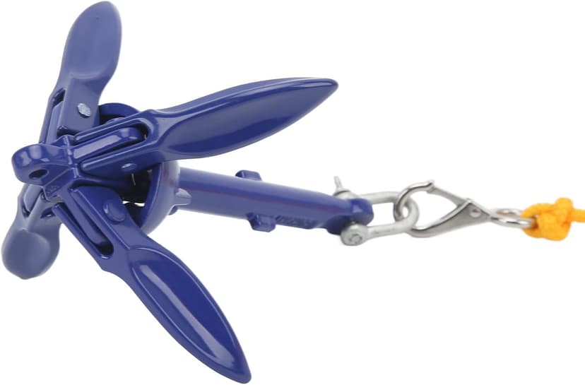 Marine Aluminium Foldable Kayak with Yellow Rope for Fishermen
