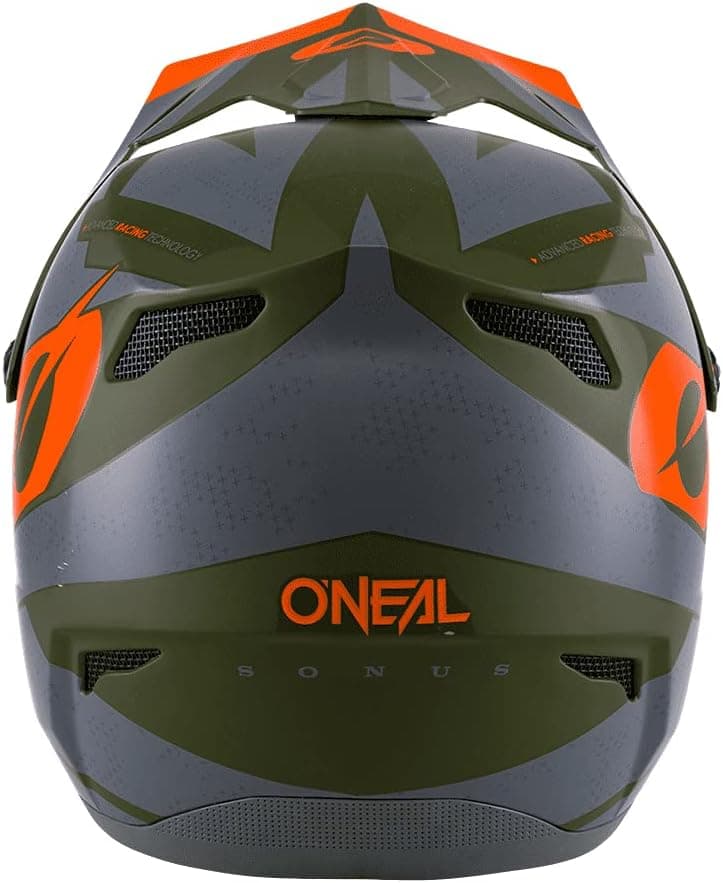 O'Neal Sonus Deft Mountain Bike Helmet Olive/Orange MD