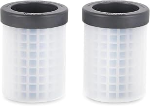 Tovolo Mini Ice Cylinder- Squeeze & Release- Set of 2, 1000422, Gray